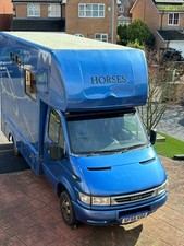 IVECO DAILY HORSEBOX 4.2TONNE 2005 BLUE MANUAL DIESEL