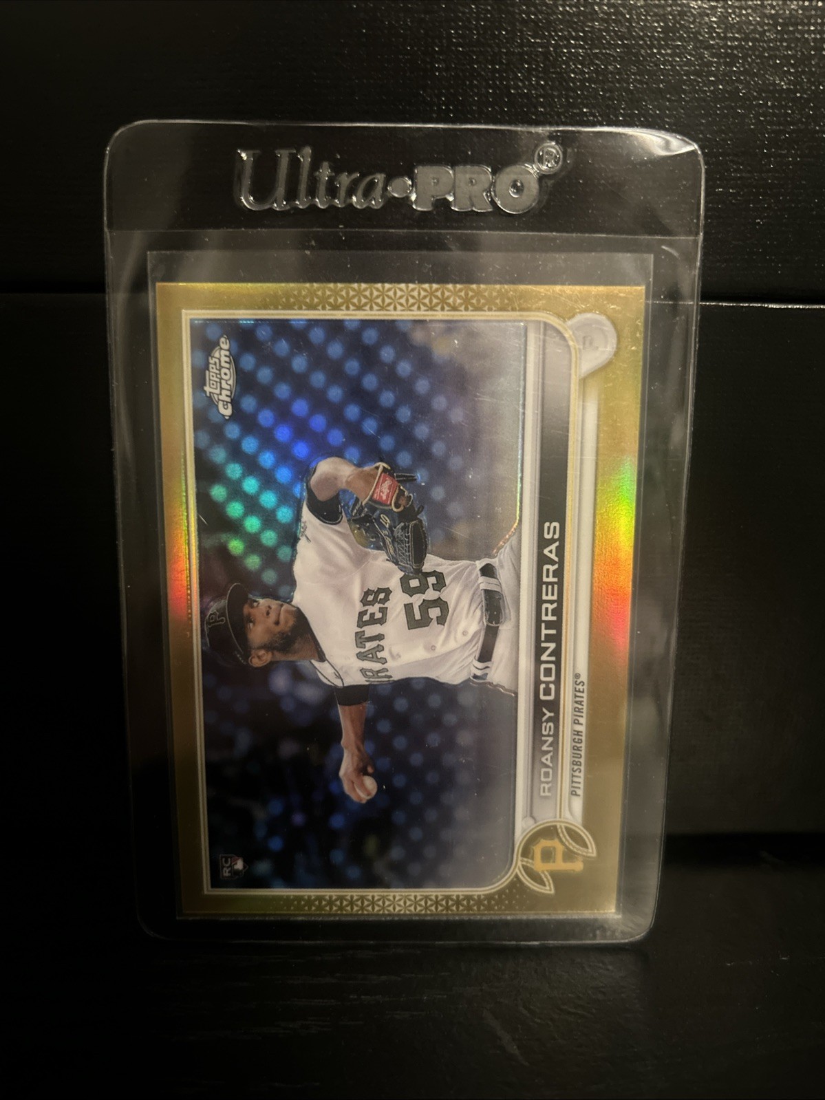 2022 Topps Chrome - Roansy Contreras #53 Gold Refractor /50 (RC)