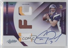 2011 Panini Absolute Memorabilia 22/25 Christian Ponder #213 Auto 0m0