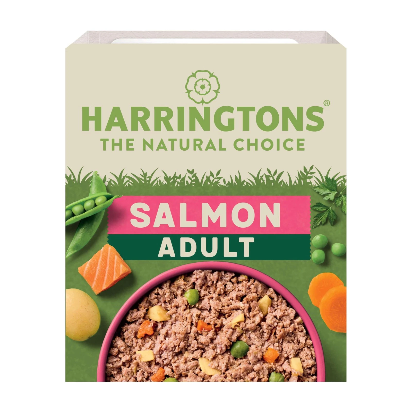 Harringtons Complete Wet Tray Grain Free Hypoallergenic Adult Dog Food Salmon &