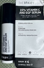 The Inkey List 15 Vitamin C EGF Serum 30ml