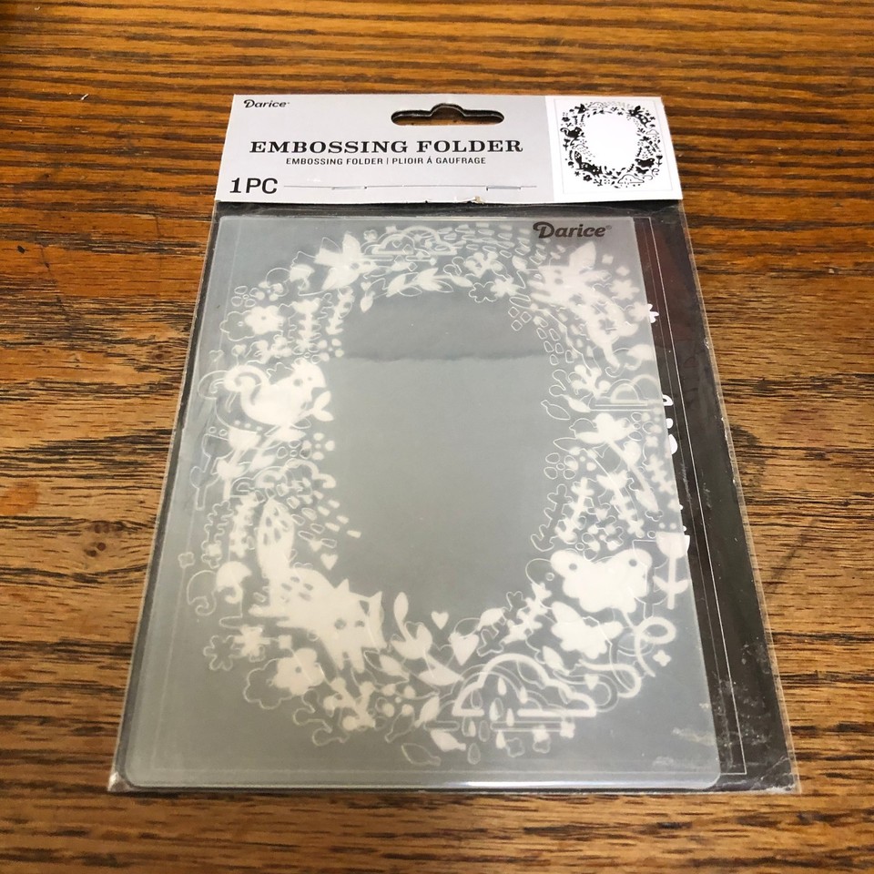NEW Darice Embossing Folder Universal Folders MANY TO CHOOSE FROM (S6 ...