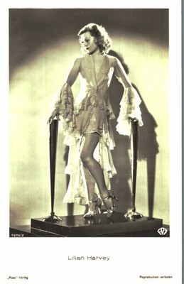 Lilian Harvey     * Original Ross Postkarte Postcard *  N- 609 g