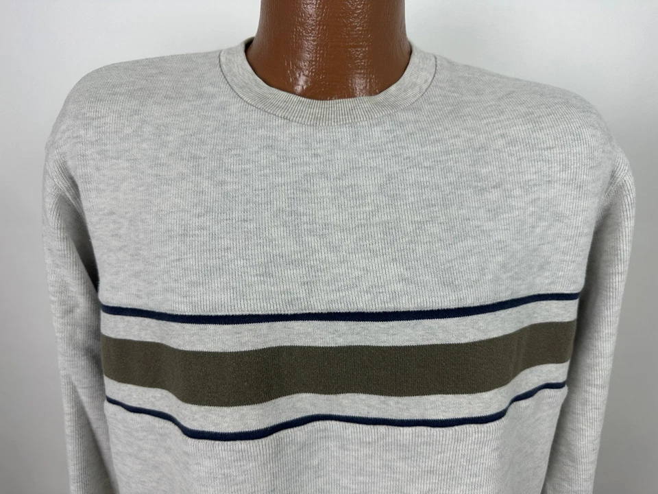 Camisa acanalada vintage años 90 para hombre gris jaspeado mediana algodón mínimo pesado Cherokee Foto 2 de 4