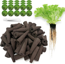 60 Pcs Hydroponic Grow Sponges Seed Pods Replacement, Compatible with Aerogarden 0.40 per gallon