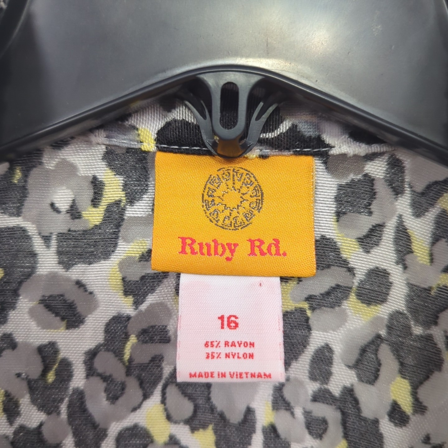 Ruby Rd Sheer Button Up Jacket Women's Size 16 Mu… - image 5