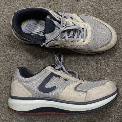 Joya Cancun Cloud Wave Sole Mens 12 Nubuck Leather Lace-Up Comfort Sneakers