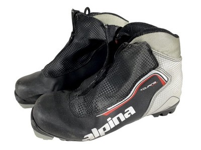 Alpina Touring Nordic Cross Country Ski Boots Size EU38 US6 NNN 2881