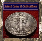 1939 Walking Liberty Silver Half Dollar Circulated - Nice Album Filler #2391