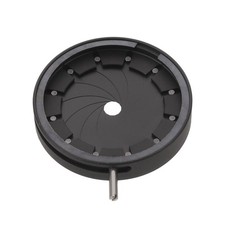 Microscope Aperture - Adjustable Iris Diaphragm 1.5-23mm for Microscope Lens -
