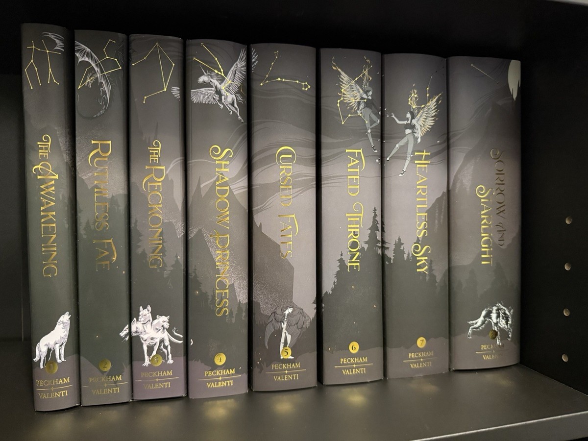 DAMAGE Bookish Box Zodiac Academy Books 18 Signed G3D | eBay