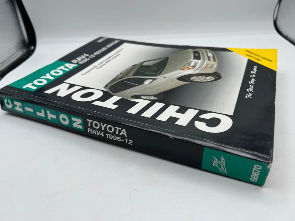 TOYOTA RAV4 (CHILTON) AUTOMOTIVE REPAIR MANUAL: 1996-12 By Haynes Publishing - Image 3 of 4