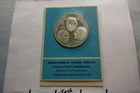 WERNHER VON BRAUN OBERTH ROCKET SCIENTIST SPACE APOLLO 11  RARE SILVER COIN 5PV5