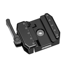 Leofoto LSC-52 Arca  Picatinny Lever-Release Hybrid Clamps, Black, LSC-52