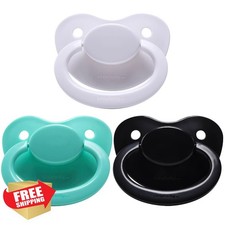 Littleforbig 3-Pacifier Pack Black White Green