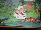 HERGE PETITE PLV " TINTIN COURANT "
