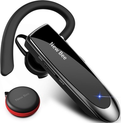 New Bee Bluetooth Kopfhörer Wireless Headset iPhone Samsung Freisprech Mikrofon