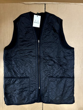 Barbour Polarquilt liner/gilet/waistcoat. Men's UK L. Black. New with tags.