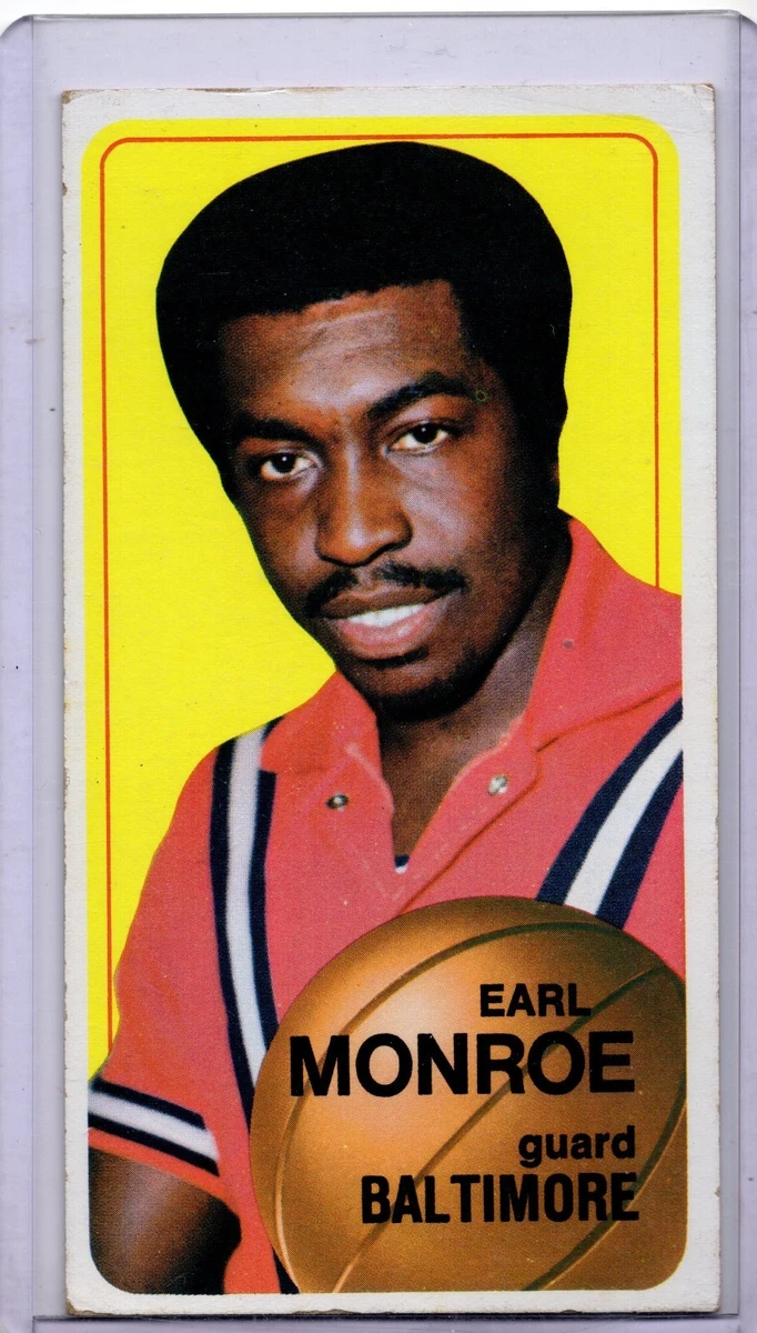 Earl Monroe Basketball Sports Trading Card Singles Baltimore