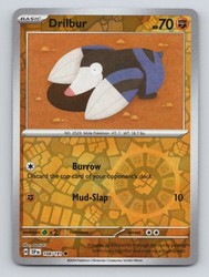 Drilbur 108/191 Reverse Holo Surging Sparks