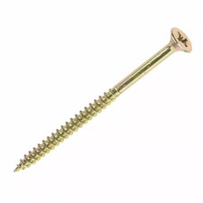 GOLDSCREW 4.0 x 50mm PZ2 DOUBLE COUNTERSUNK MULTIPURPOSE SCREWS Box of 200