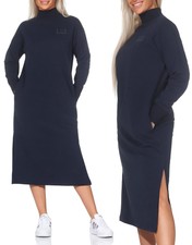 Elbsand Damen Midi Sweat-Kleid Damenkleid Shi...