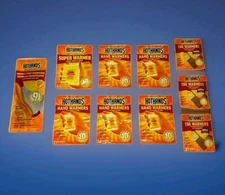 Hot Hands 3 TOE WARMERS - 5 HAND WARMERS - 1 SUPER WARMER - 1 SHOE WARMER LOT
