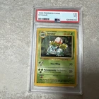 1999 POKEMON BASE SET UNLIMITED #30 IVYSAUR PSA 7