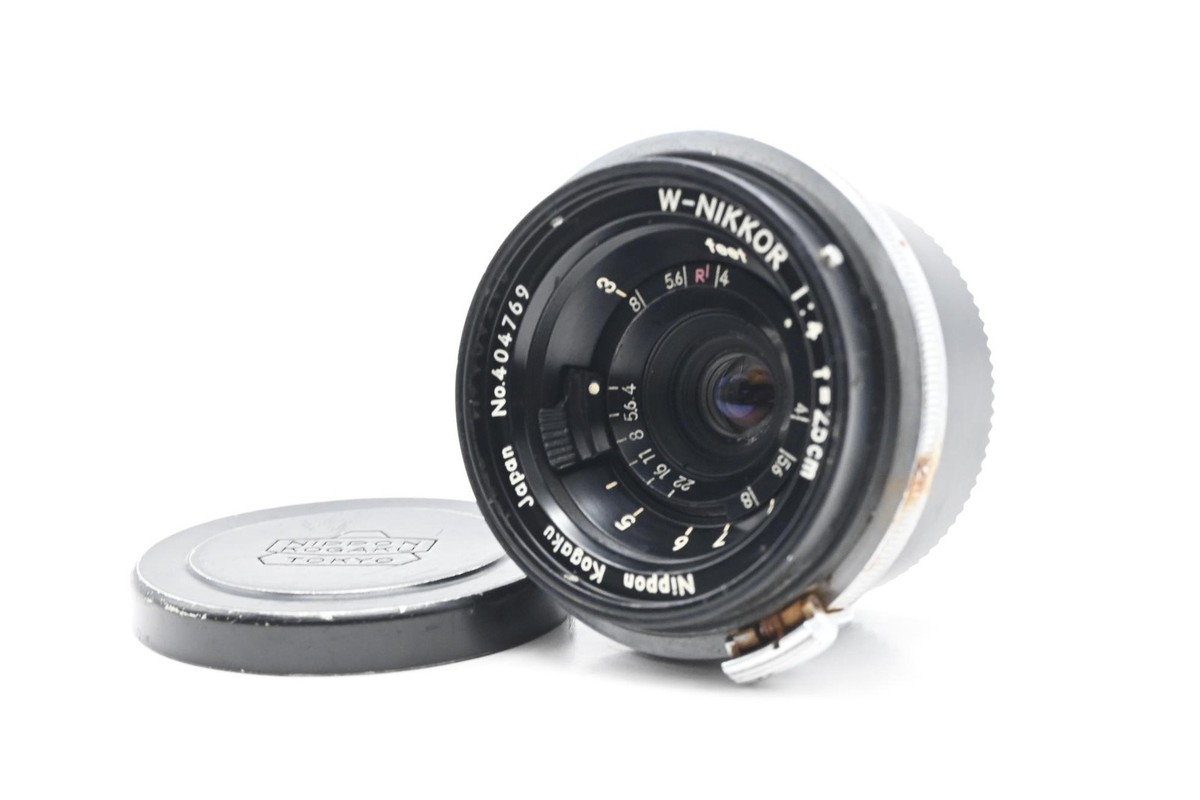 Nikon Nikkor (25mm) f4 W Rangefinder Lens no Finder *Read #769