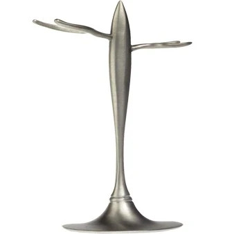 eShave T Shaving Stand | Nickel Plated