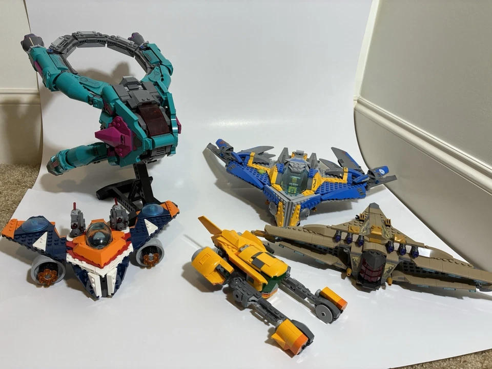 Lego Marvel Guardianes de la Galaxia Nave Set Lote Foto 2 de 4