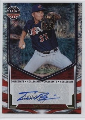 2025 Panini Stars and Stripes Fireworks 24/49 Tucker Biven #NTS-TB Auto s5j