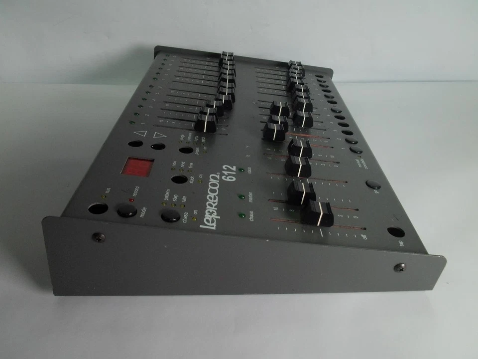 Leprecon 612 LP-612 Microplex DMX 12-Channel Lighting Console Controller (V3422) - Image 3 of 4