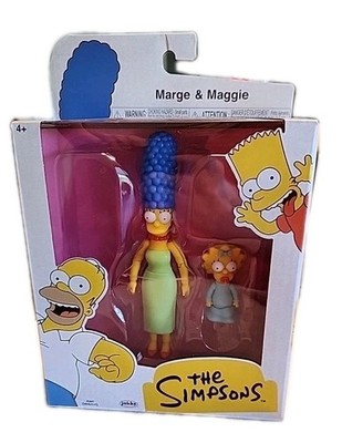 Jakks Pacific The Simpsons Marge And Maggie 5'' Action Figures NIB Factory Sealed