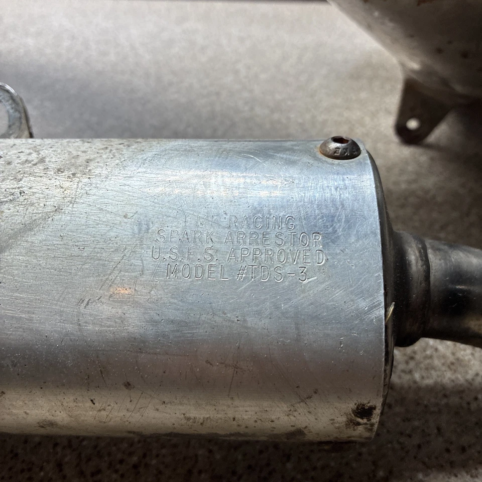 1996 YZ 250 Pro Circuit Pipe Expansion Chamber Exhaust FMF Turbine Core Slip On - Изображение 3 из 4