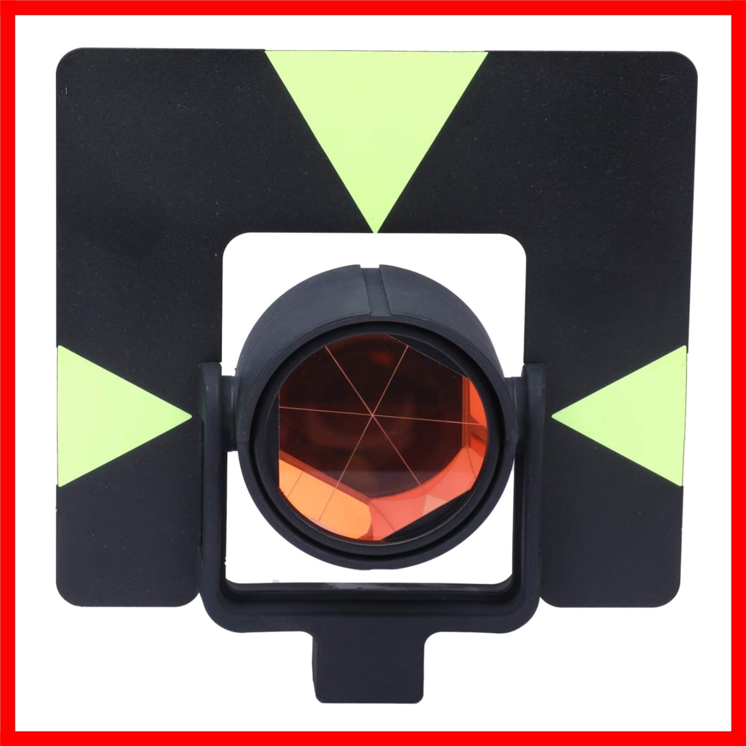 Precision Metal & Plastic Land Surveying Prism with Adjustable Tilt and Soft ...