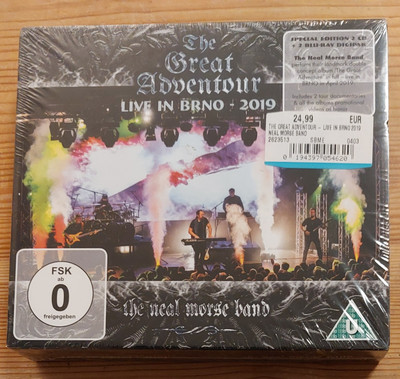 2 CD + 2 Blu Ray  - Neal Morse Band  - The Great Adventour - Live In BRNO...