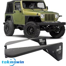 2pcs Tube Shape Front Fender Flares Steel Cover For 1997-2006 Jeep Wrangler Tj 2pcs Tube Shape Front Fender Flares Steel Cover For 1997-2006 Jeep Wrangler Tj