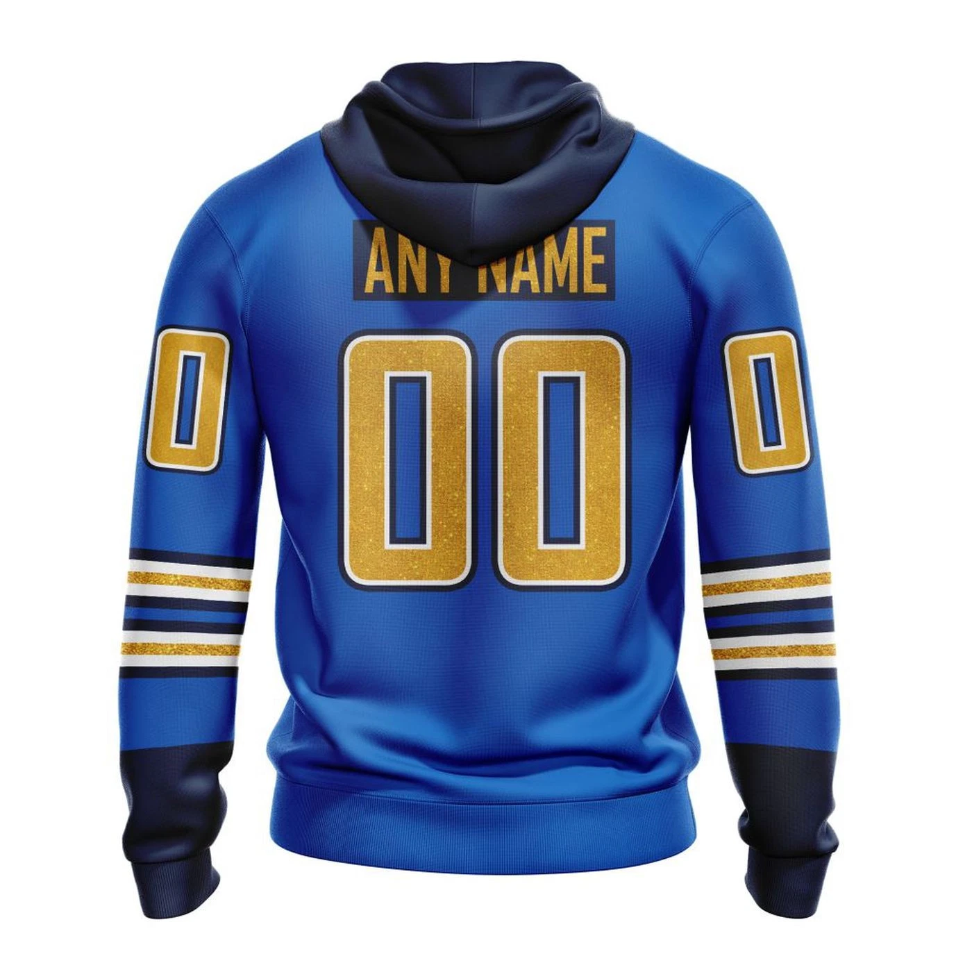 Personalized Springfield Thunderbirds Hoodie 2025/26 Blue Design