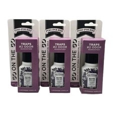 Lot of 3 Poo-Pourri Before You Go Toilet Spray 1.4oz Lavender Vanilla On The Go
