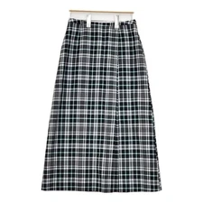 MARGARET HOWELL MHW06120145475 Check Pattern Made in Japan Long skirt 5-0928T△
