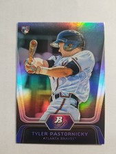 2012 Bowman Platinum Tyler Pastornicky Rookie #17 Atlanta Braves