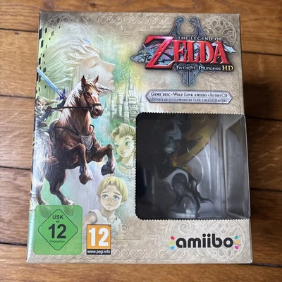 Jeu Zelda Twilight Princess HD Collector Amiibo Nintendo Wii U Neuf 🇫🇷 - Photo 1/4
