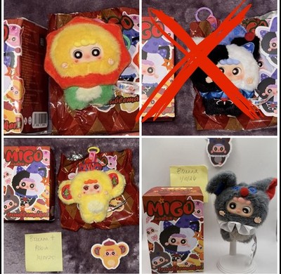 Migo Troublemaker Plush Pendant BUNDLE OF 3