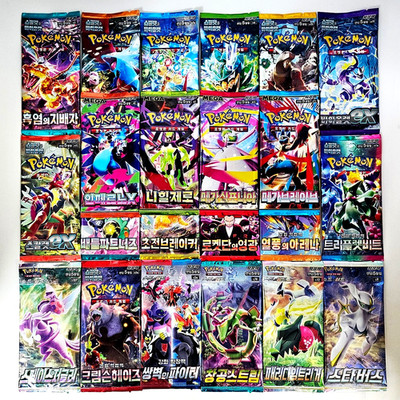 Pokemon RANDOM Booster 10 Packs-KOREAN Factory Sealed Mega Evolution Inferno etc