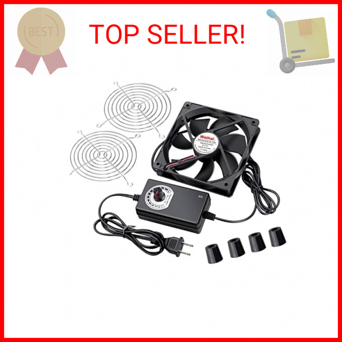 140mm Ac Fan With Speed Controller - 110V-240V Variable Speed For ...