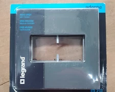 P&S AWP2GMO4 2 GANG MOSS GREY WALL PLATE