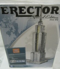 Erector Meccano Empire State Bldg Special Edition Metal Building Set NEW Sealed