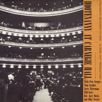 PETE SEEGER - HOOTENANNY AT CARNEGIE HALL NEW CD