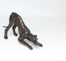 Greyhound  Lurcher  Playing Solid  Bronze - Muhmood Tahir